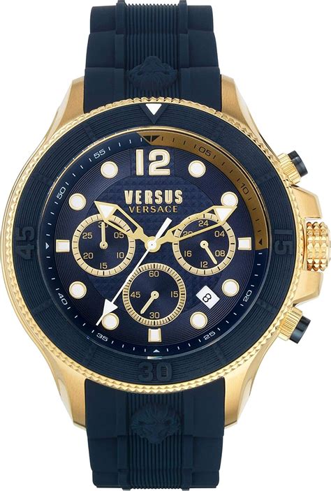 versus versace watch mens black|are versus Versace watches good.